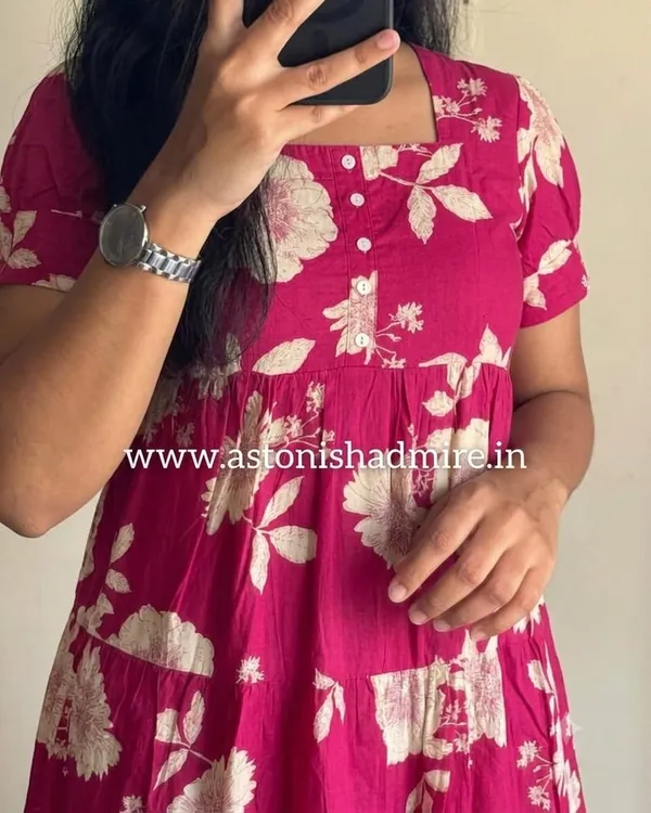 Magenta_Floral_Fit_And_Flare_Dress_for_Women