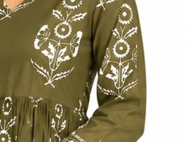 Olive_Printed_Flared_Kurta_Suit_Set_for_Women