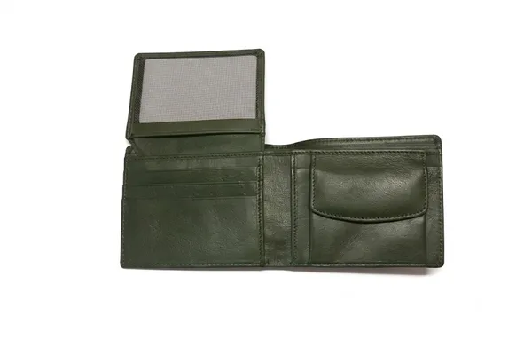 Green_200_GSM_Bifold_Wallet_With_Coin_Pocket_For_Men