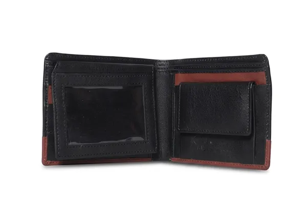 Black_Tan_Two-Tone_200_GSM_Bifold_Wallet_With_Coin_Pocket_For_Men