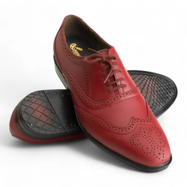 Red_Leather_Oxford_Brogue_Formal_Shoe_For_Men