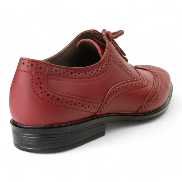 Red_Leather_Oxford_Brogue_Formal_Shoe_For_Men