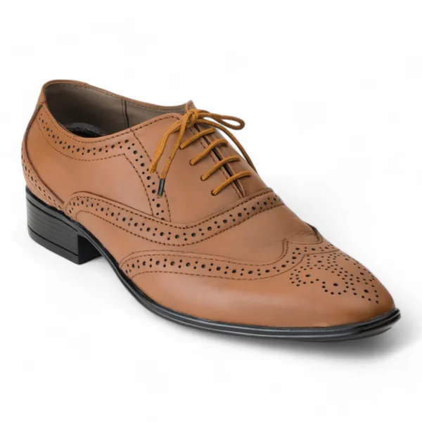 Tan_Leather_Oxford_Brogue_Formal_Shoe_For_Men