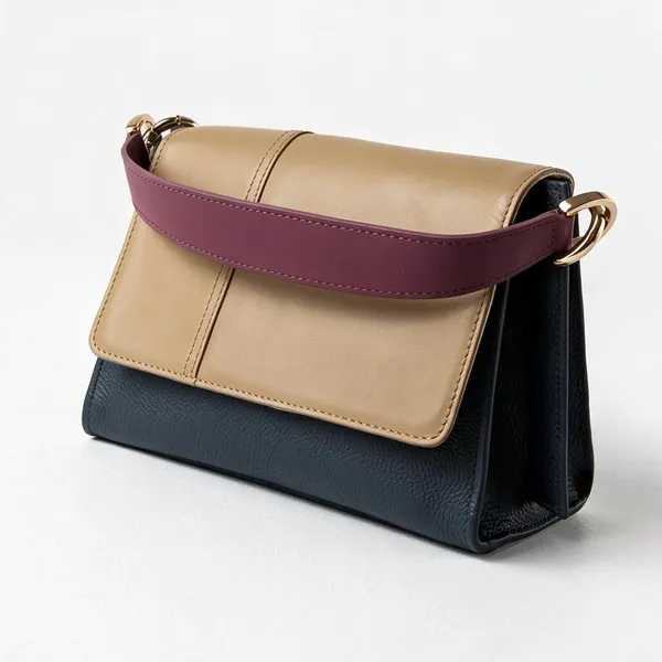 Beige_Leather_Color-Block_Crossbody_Flap_Bag_For_Women