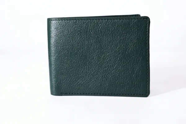 Green_Tan_Two-Tone_200_GSM_Bifold_Wallet_For_Men