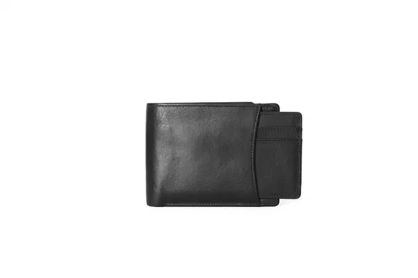 Black_200_GSM_Bifold_Wallet_With_Removable_Card_Sleeve_For_Men