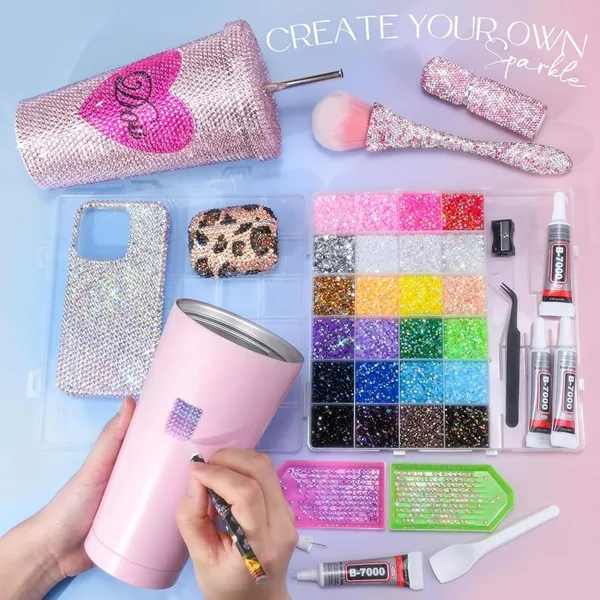 Multicolor_Rhinestone_Diy_Craft_Kit_With_Tools