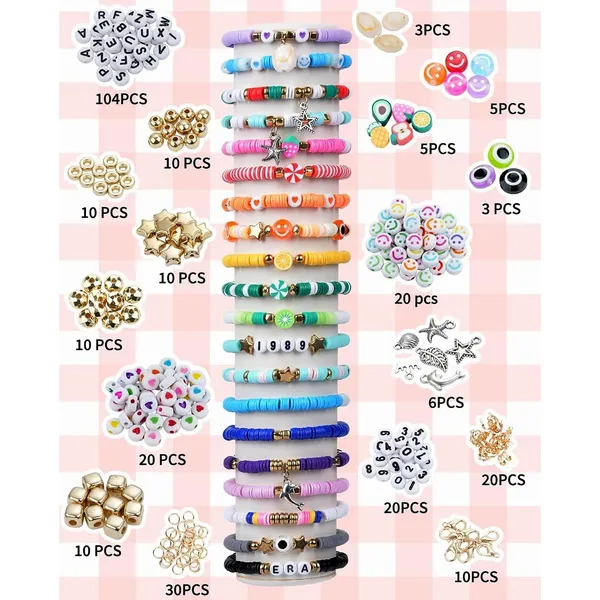 DIY_Bracelet_Making_Beads_And_Charms_Kit