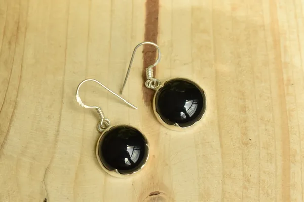 Black_925_Sterling_Silver_Natural_Black_Spinel_Statement_Earrings_For_Women