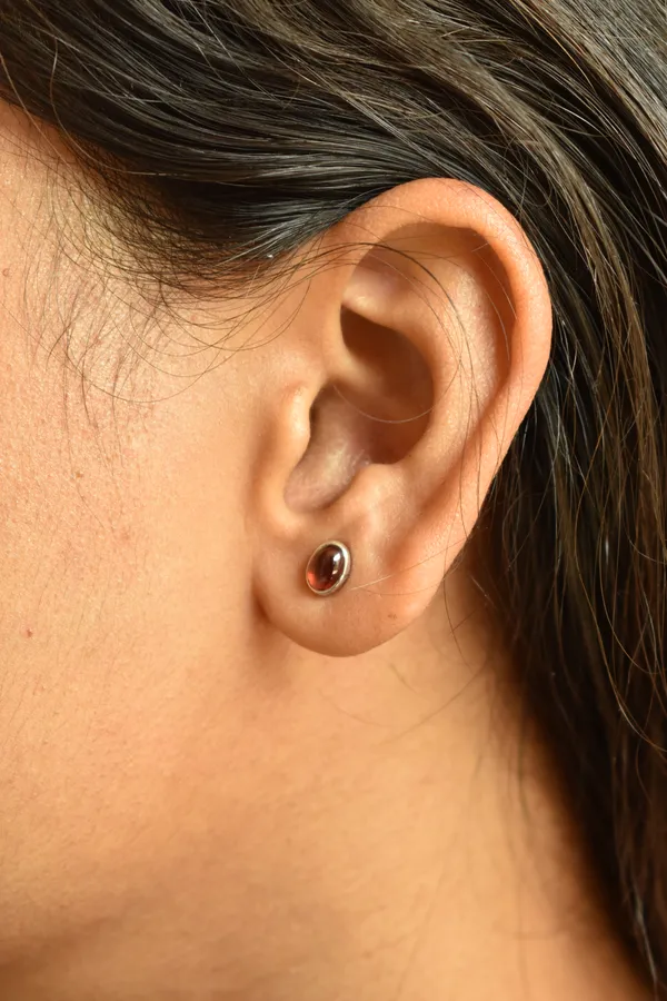Red_Garnet_925_Sterling_Silver_Oval_Cabochon_Studs_For_Women