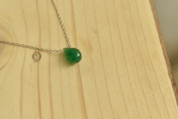 Green_Onyx_925_Sterling_Silver_Pendant_Chain_Necklace_For_Unisex