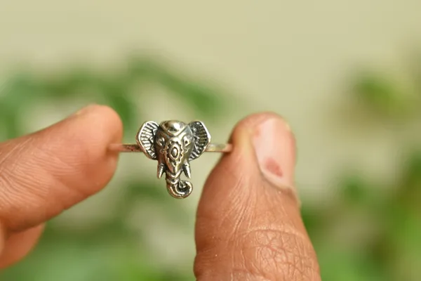 Silver_Oxidised_Sterling_Silver_Ganesha_Motif_Ring