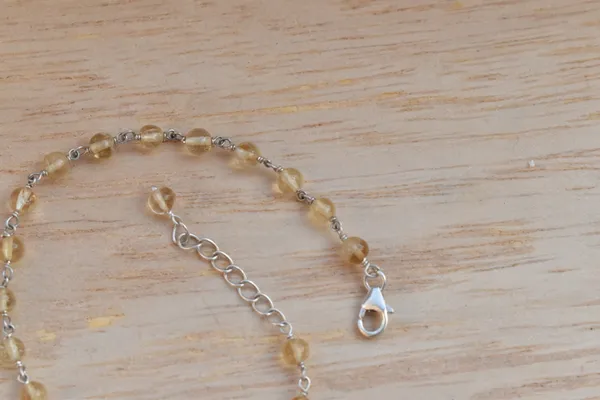 Yellow_925_Sterling_Silver_Natural_Citrine_Beaded_Chain_Bracelet
