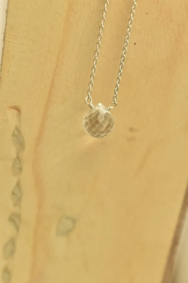 Colorless_Crystal_Quartz_925_Sterling_Silver_Disc_Ball_Pendant_Necklace_For_Unisex
