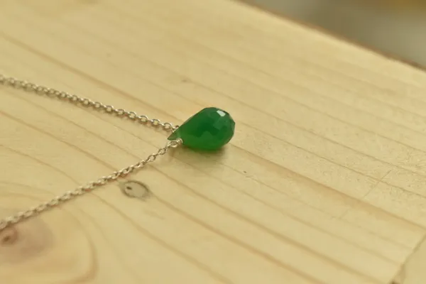 Green_Onyx_925_Sterling_Silver_Pendant_Chain_Necklace_For_Unisex