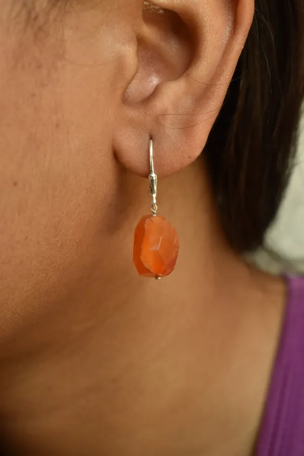 Orange_Carnelian_925_Sterling_Silver_Statement_Earrings_For_Women