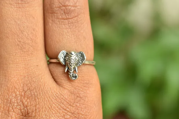 Silver_Oxidised_Sterling_Silver_Ganesha_Motif_Ring