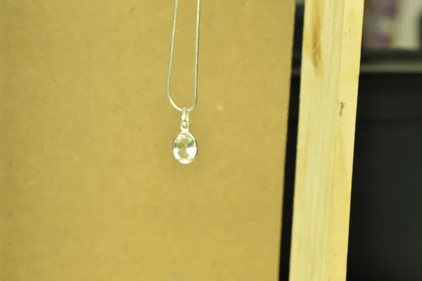 Colorless_925_Sterling_Silver_Oval_Crystal_Quartz_Pendant