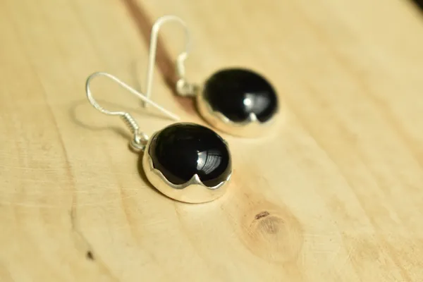 Black_925_Sterling_Silver_Natural_Black_Spinel_Statement_Earrings_For_Women