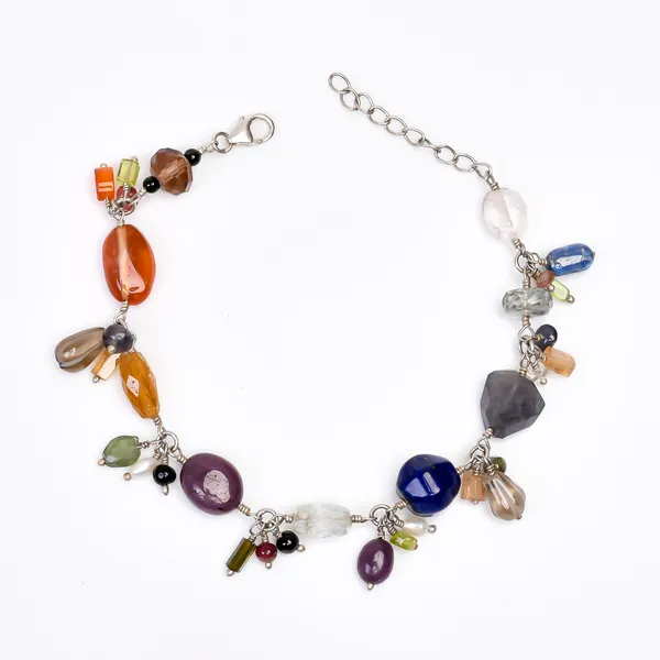 Multicolor_925_Sterling_Silver_Natural_Gemstone_Charm_Bracelet
