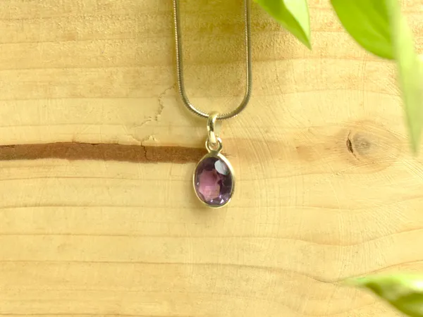 Purple_Amethyst_925_Sterling_Silver_Oval_Pendant_For_Women
