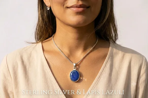 Blue_925_Sterling_Silver_Oval_Lapis_Lazuli_Pendant