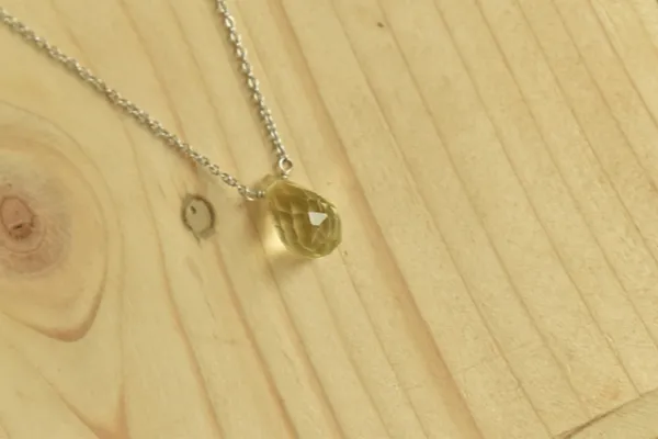 Lemon_Yellow_Lemon_Quartz_925_Sterling_Silver_Pendant_Necklace_For_Unisex