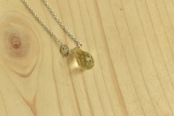 Lemon_Yellow_Lemon_Quartz_925_Sterling_Silver_Pendant_Necklace_For_Unisex