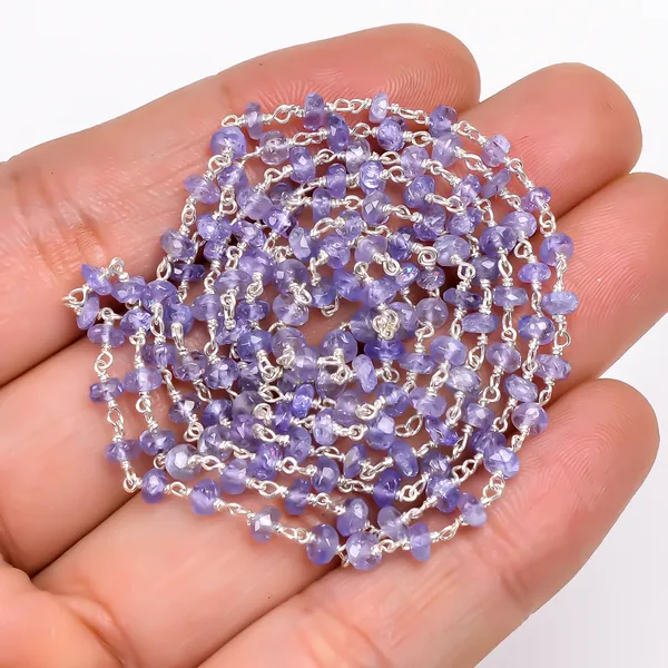 Violet_925_Sterling_Silver_Natural_Tanzanite_Chain_Necklace