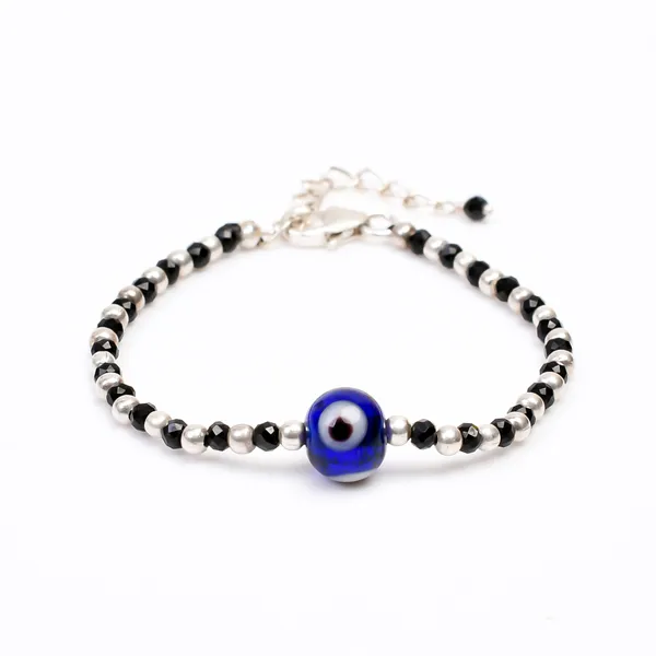 Black_Silver_925_Sterling_Silver_Evil_Eye_Beaded_Bracelet_For_Kids