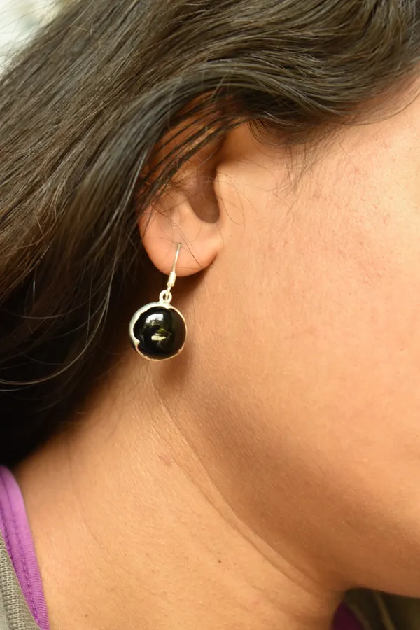 Black_925_Sterling_Silver_Natural_Black_Spinel_Statement_Earrings_For_Women