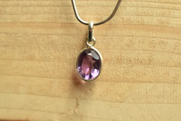 Purple_Amethyst_925_Sterling_Silver_Oval_Pendant_For_Women