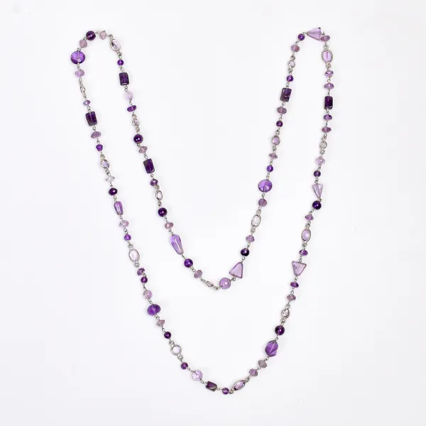 Purple_Amethyst_Sterling_Silver_Long_Beaded_Necklace