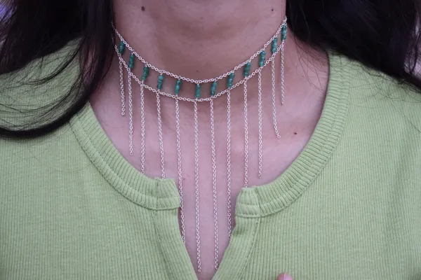 Green_Turquoise_925_Sterling_Silver_Necklace_Earrings_Set_For_Women