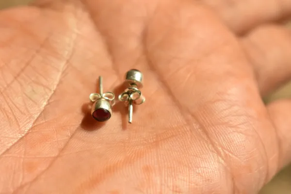 Red_Garnet_925_Sterling_Silver_Round_Cabochon_Studs_For_Women