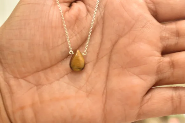 Golden_Brown_Tiger_Eye_925_Sterling_Silver_Pendant_Chain_Necklace_For_Unisex