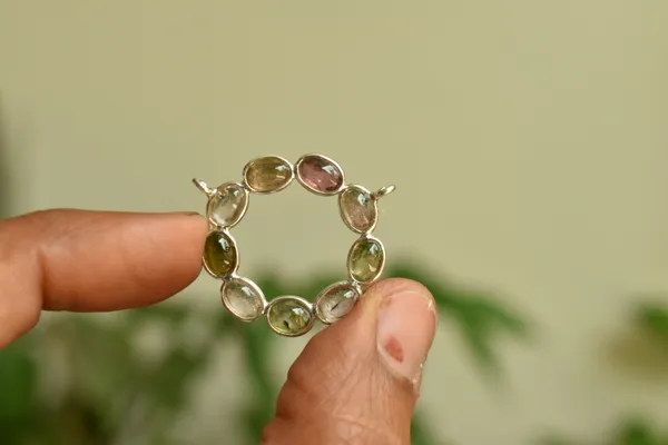 Multicolor_925_Sterling_Silver_Natural_Tourmaline_Circle_Pendant_Necklace