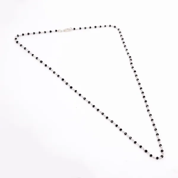 Black_925_Sterling_Silver_Natural_Black_Spinel_Chain_Necklace