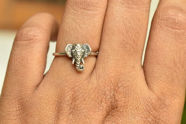 Silver_Oxidised_Sterling_Silver_Ganesha_Motif_Ring