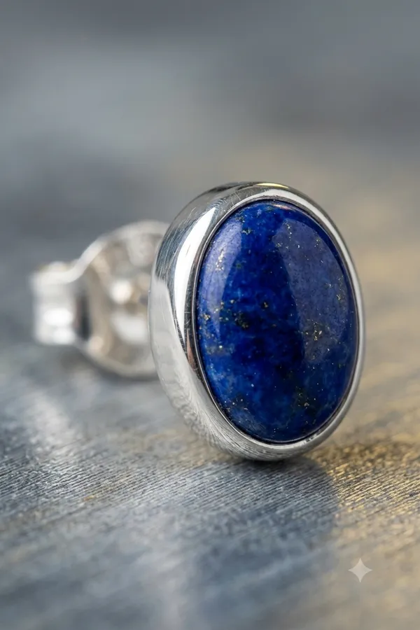 Blue_Lapis_Lazuli_925_Sterling_Silver_Oval_Cabochon_Studs_For_Women