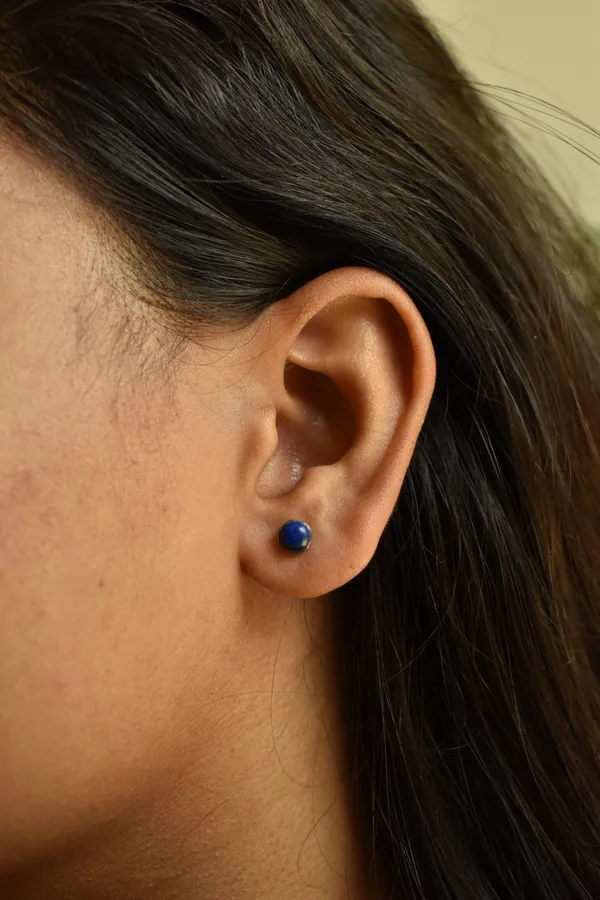 Blue_Lapis_Lazuli_925_Sterling_Silver_Round_Cabochon_Studs_For_Women