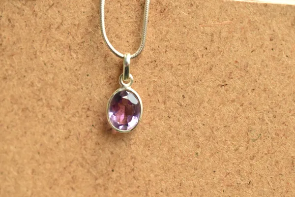 Purple_Amethyst_925_Sterling_Silver_Oval_Pendant_For_Women