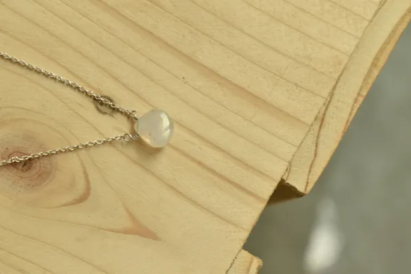 White_Moonstone_925_Sterling_Silver_Pendant_Chain_Necklace_For_Unisex