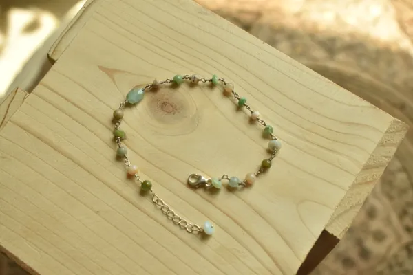 Multicolor_Potch_Opal_Sterling_Silver_Beaded_Chain_Bracelet