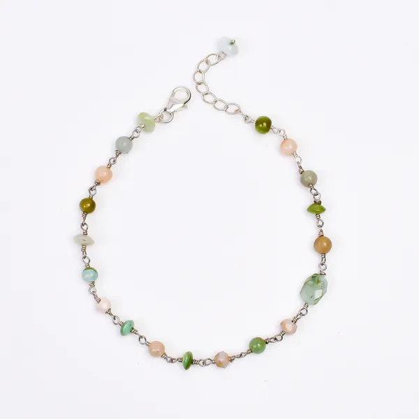 Multicolor_Potch_Opal_Sterling_Silver_Beaded_Chain_Bracelet