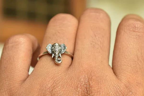 Silver_Oxidised_Sterling_Silver_Ganesha_Motif_Ring