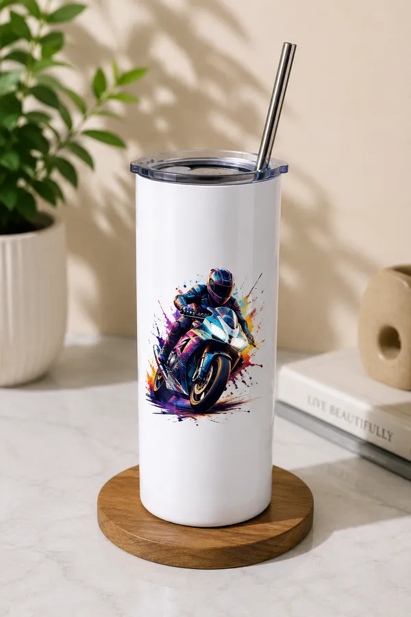 Stainless_Steel_Mountain_Print_Tumbler_With_Straw
