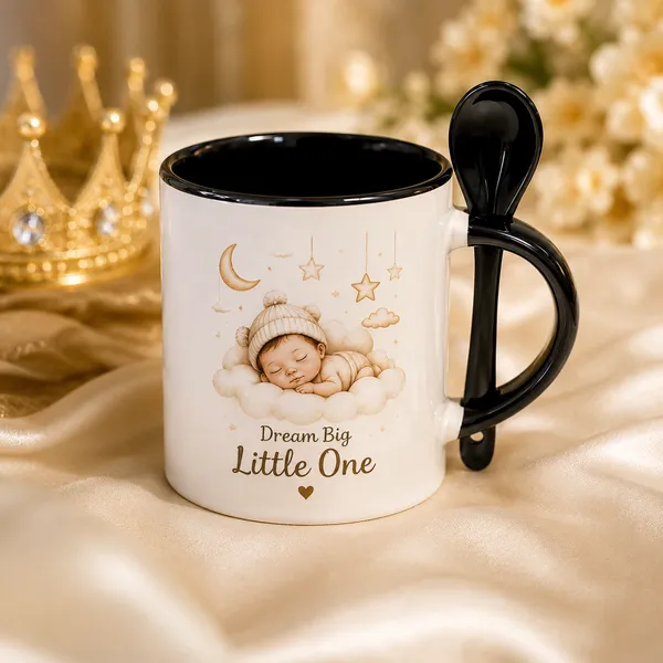 Ceramic_Everyday_Black_And_White_Mug_With_Spoon