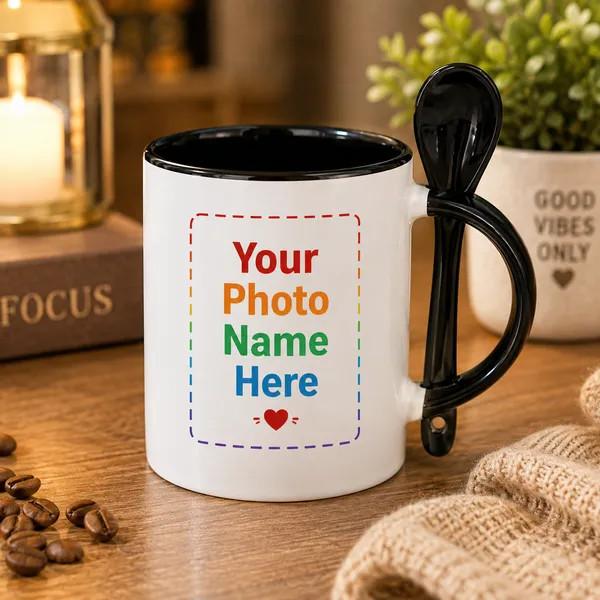 Ceramic_Everyday_Black_And_White_Mug_With_Spoon