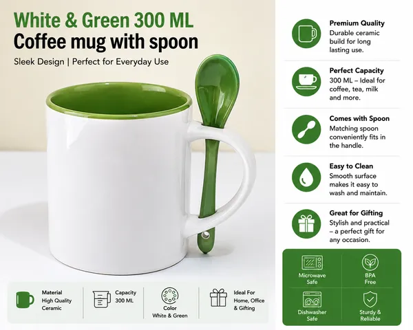 Ceramic_Everyday_White_And_Green_Mug_With_Spoon